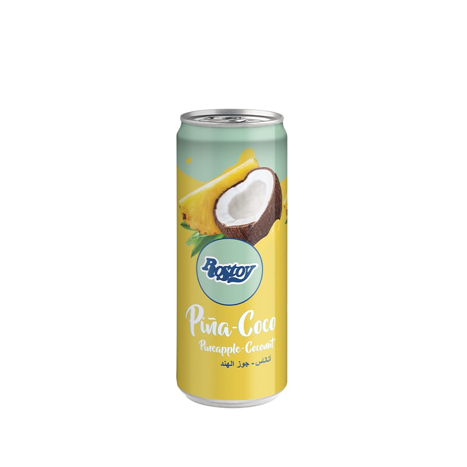 Rostoy Piña Y Coco Lata 330ml 