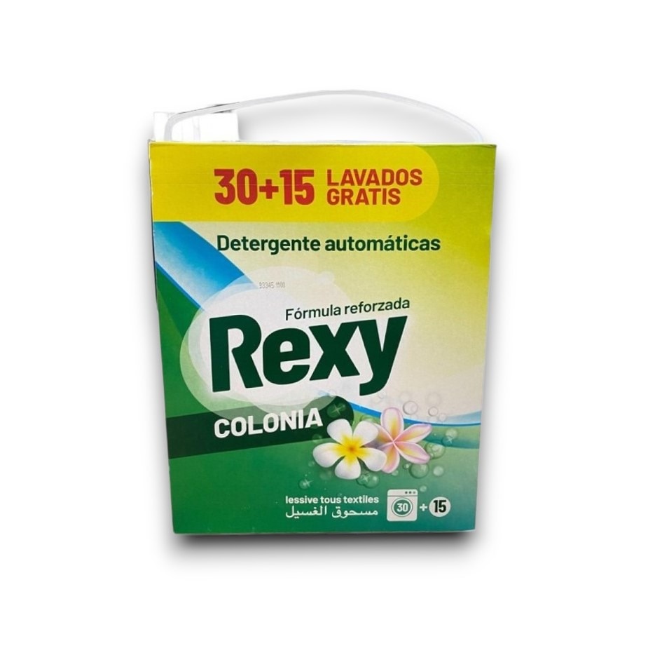 Detergente REXY Colonia 3.375kg