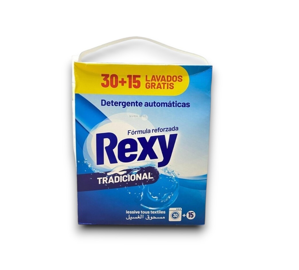 Detergente REXY Tradicional 3.375kg 