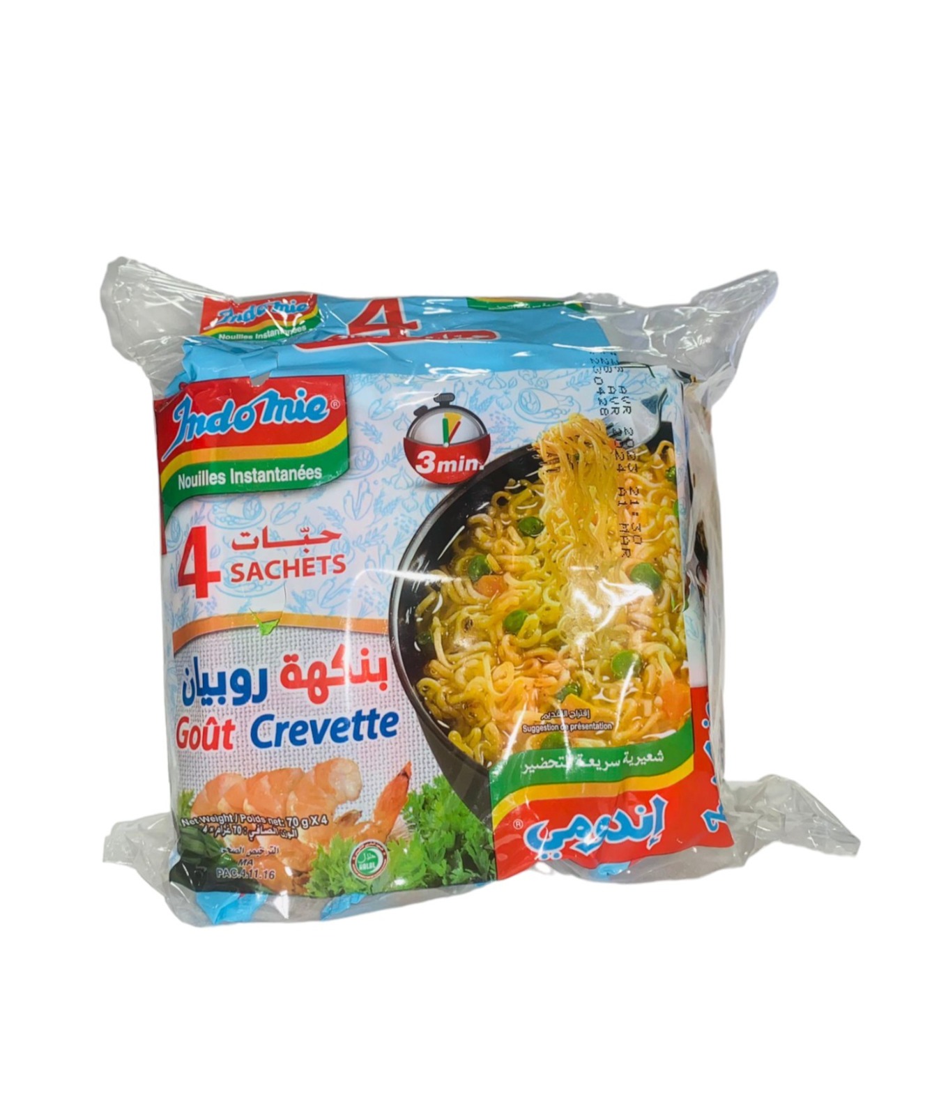 Indomie Sabor A Gambas Paq*4 