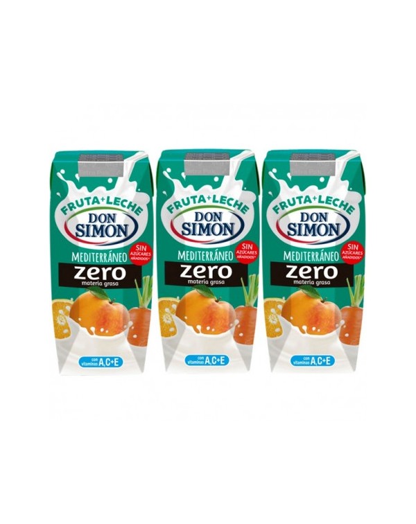 Don Simón Leche Fruta Mediterráneo Pack3