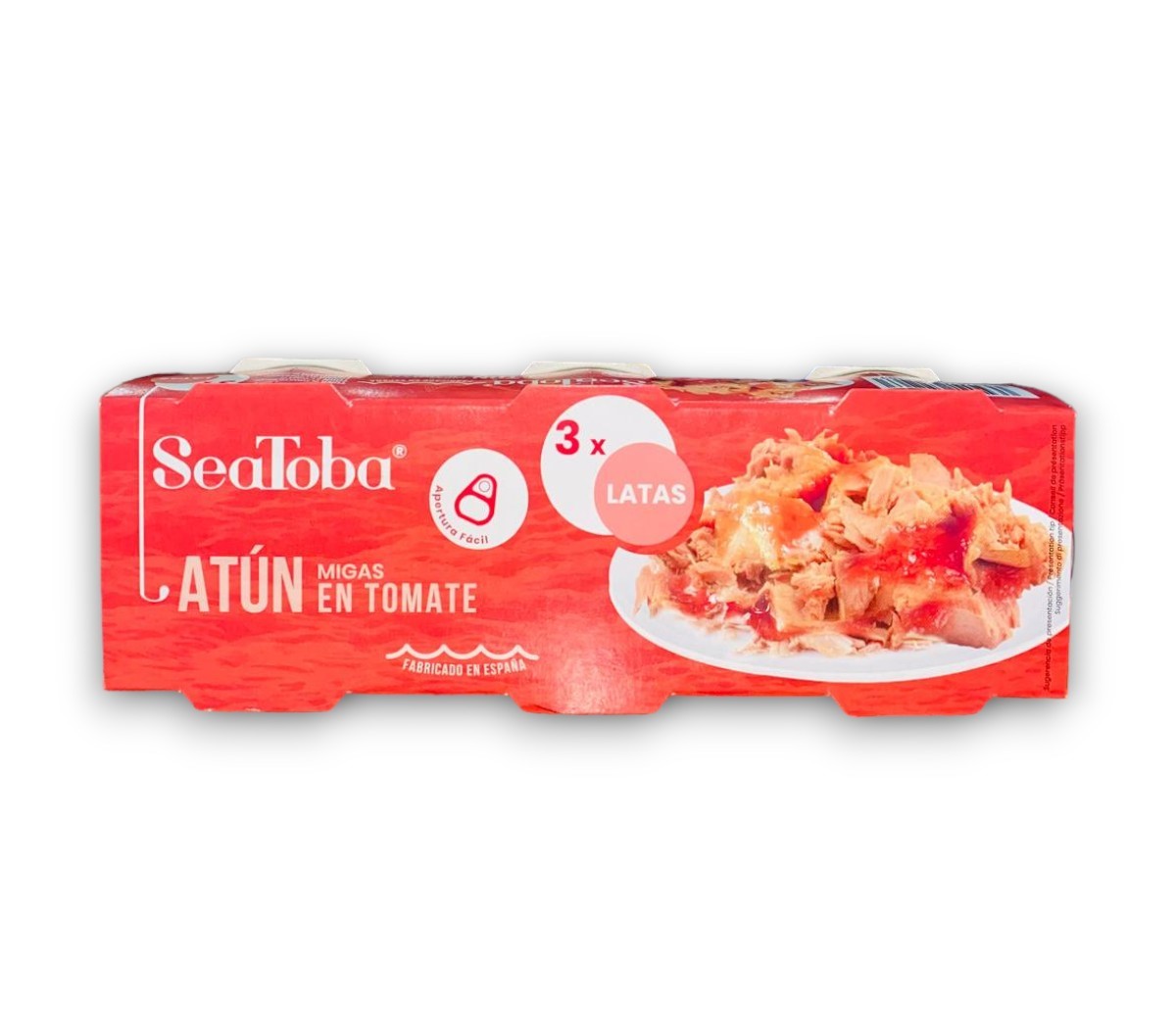 Atún Con Tomate SEATOBA Pack3 