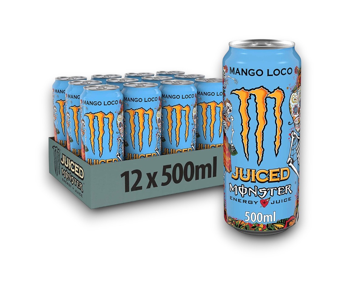 Bebidas Energética Monster Mango Loco 500ml