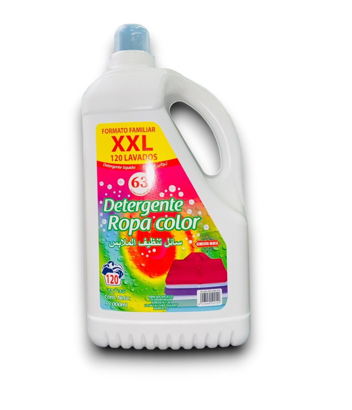 Detergente Líquido XXL Ropa Color 5L