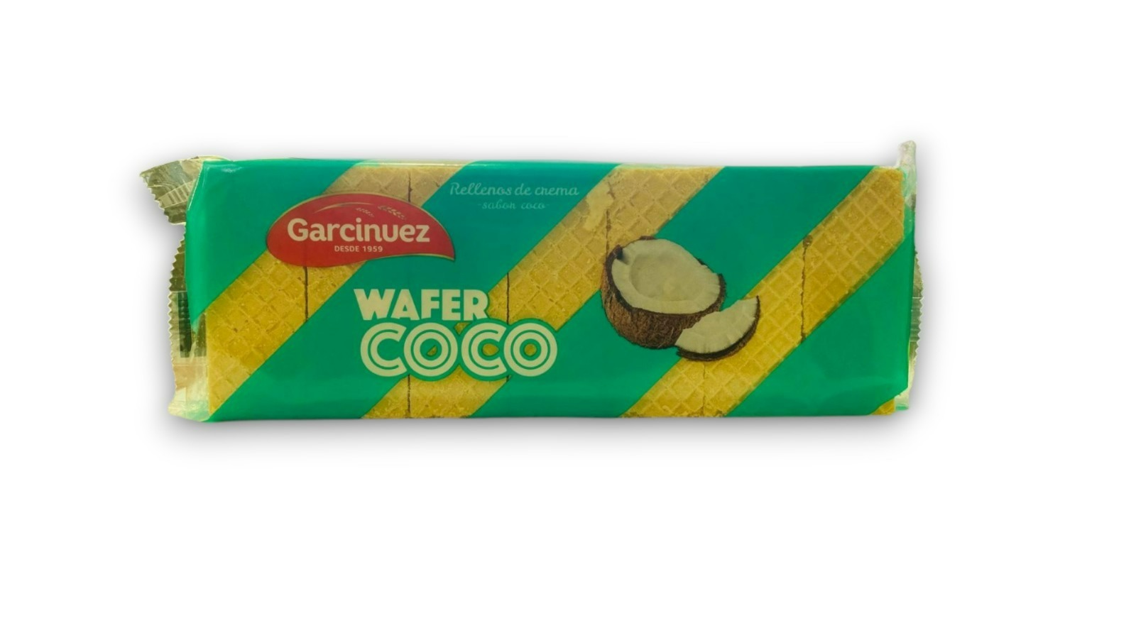 Galletas Garcinuez Wafer Coco  200gr Cj*18uds