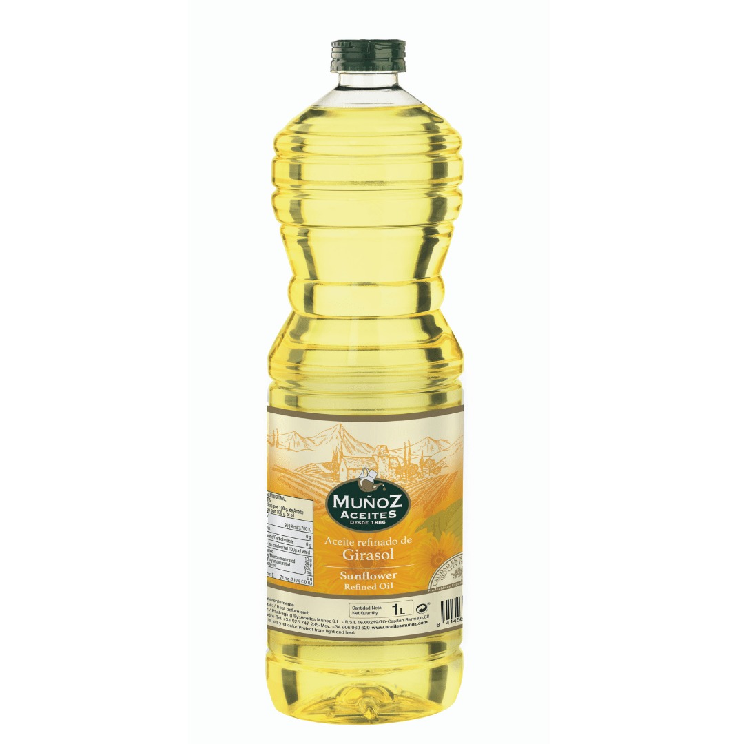 Aceite De Girasol Muñoz 1L Cj*15uds