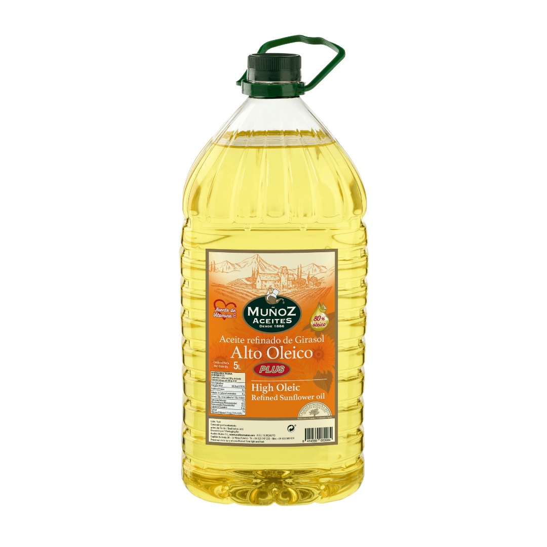 Aceite De Girasol Muñoz 5L Cj*3uds