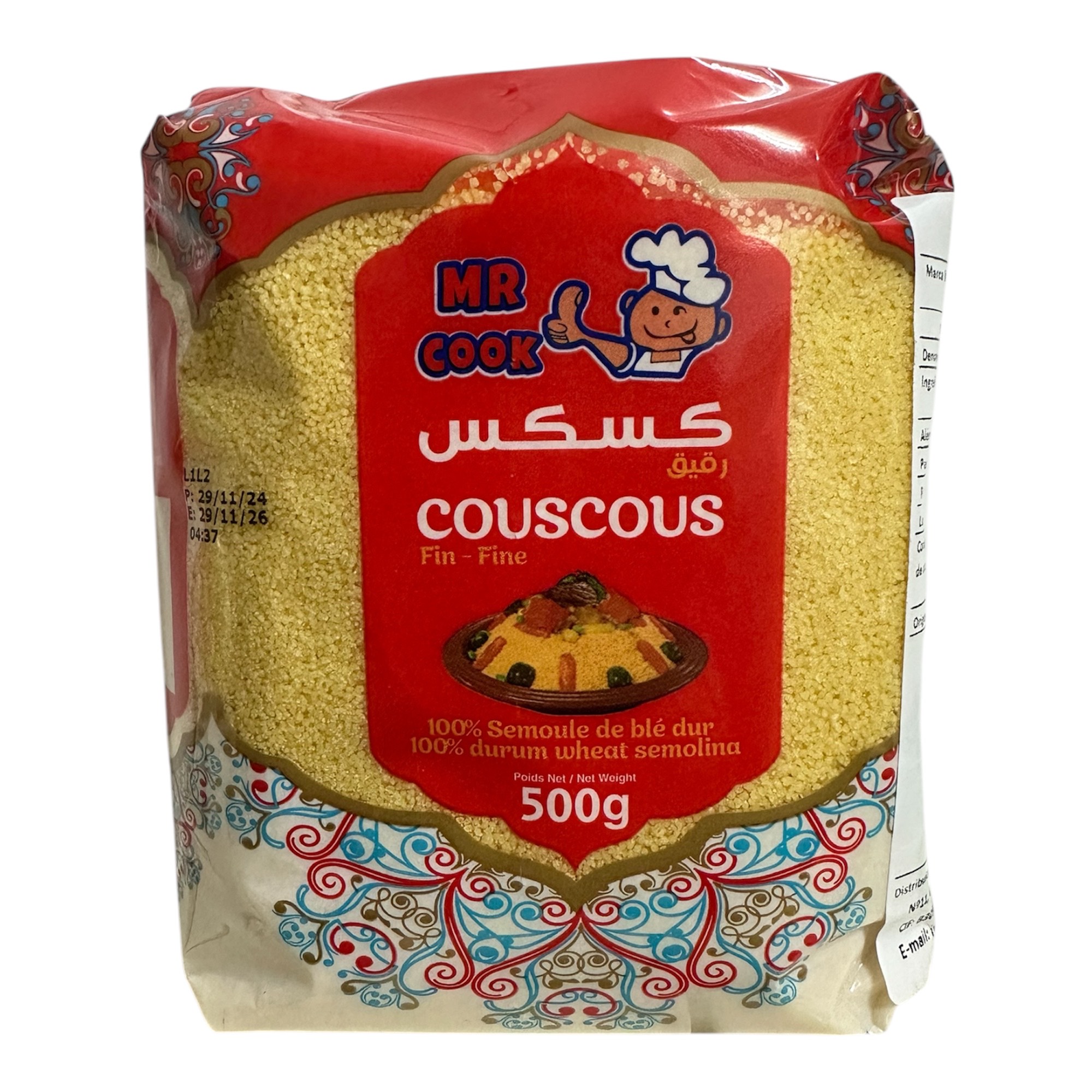 Couscous Mr. Cook Fino 500g