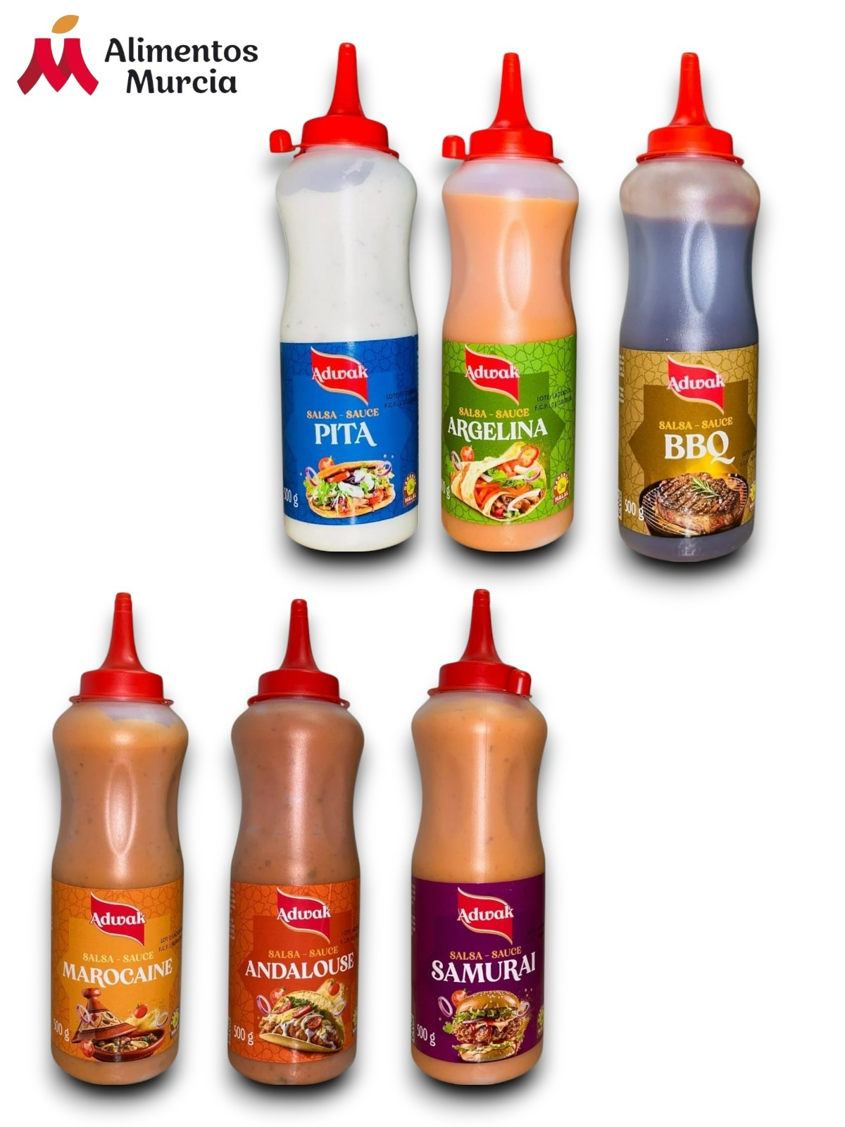 Salsa Adwak Samurai 500gr Cj*12uds 