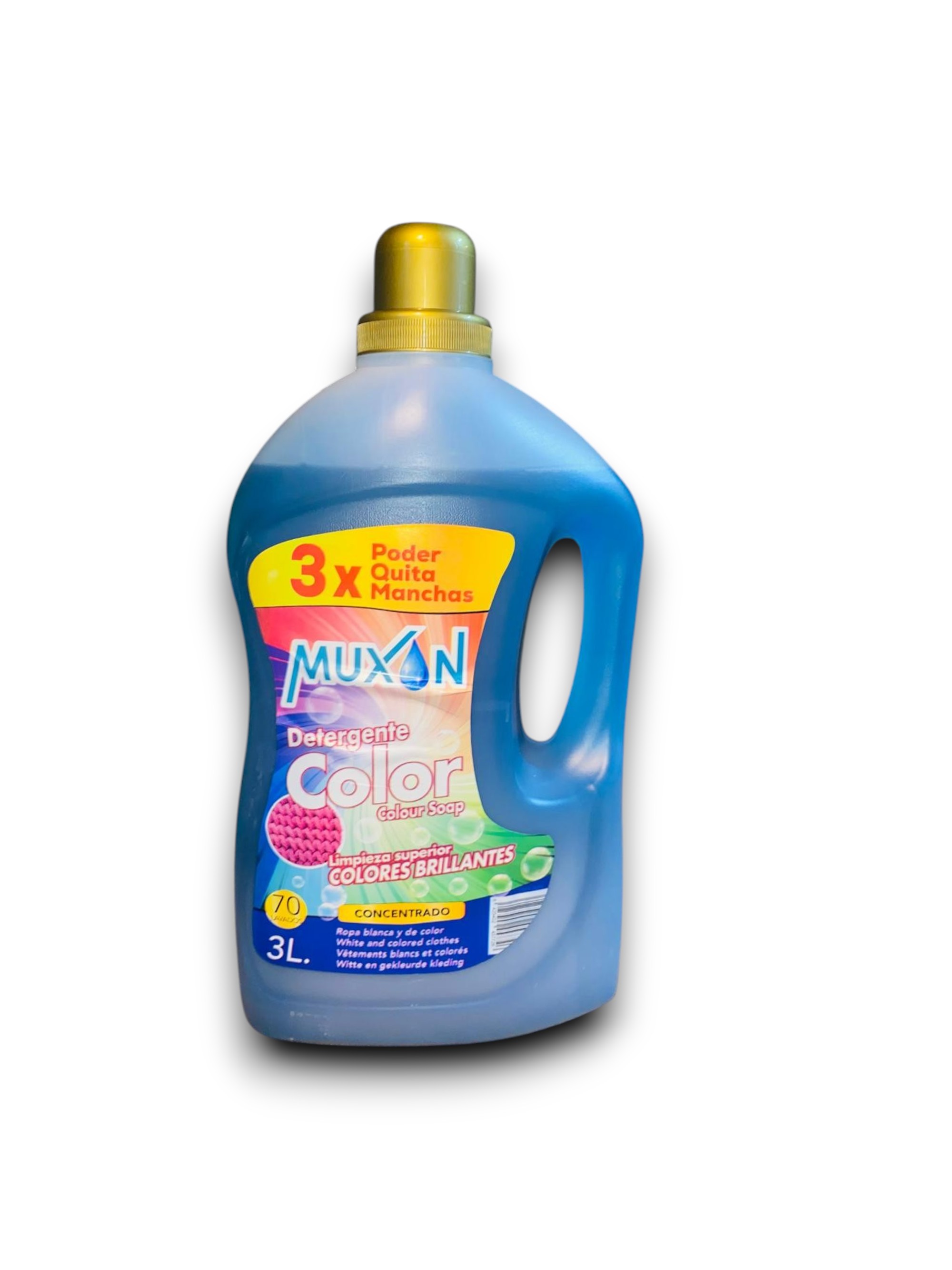Detergente MUXON Color 3L Cj*4uds CjxPlt*48