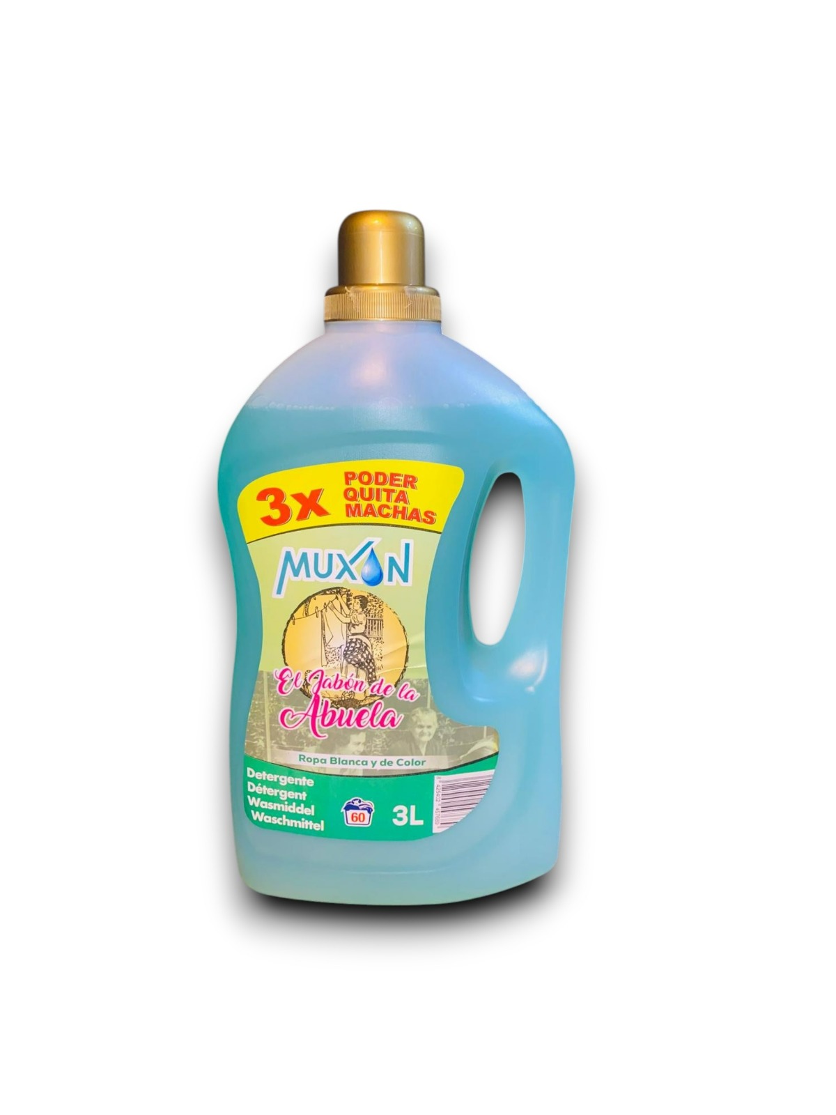 Detergente MUXON El Jabón De La Abuela 3L Cj*4uds