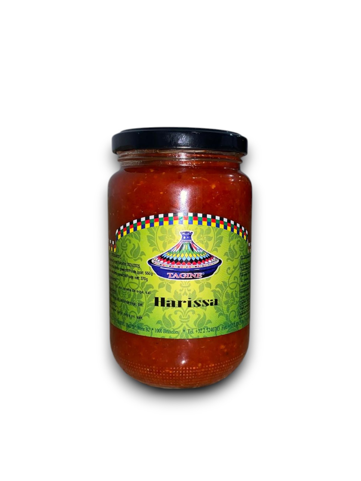 Harissa Cristal Tagine 550gr Cj*12