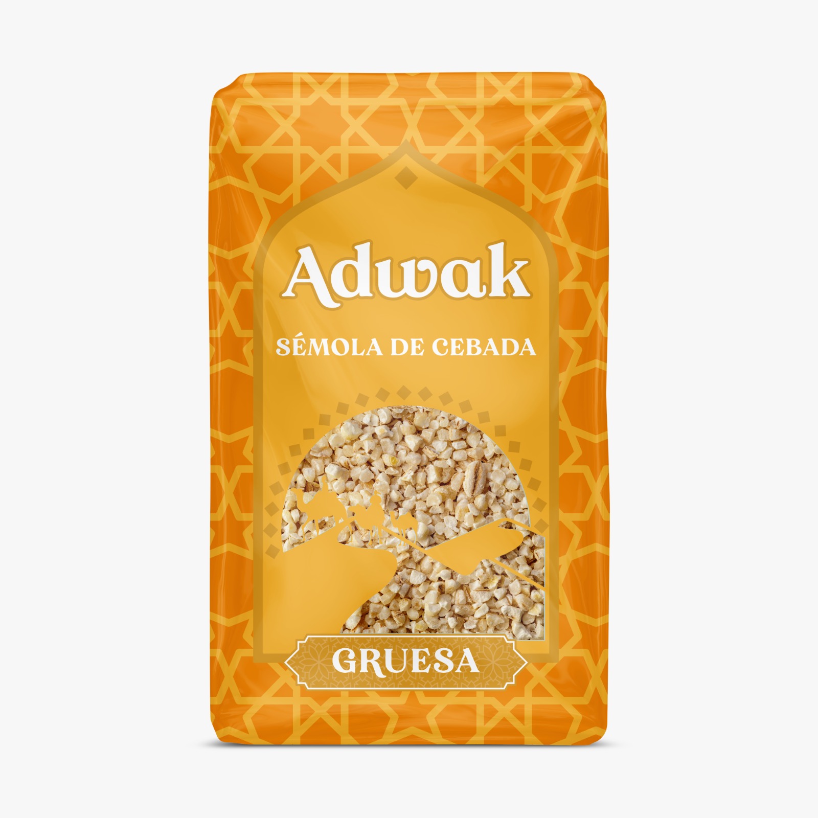 Sémola de Cebada Gruesa Adwak 1kg Cj*10uds