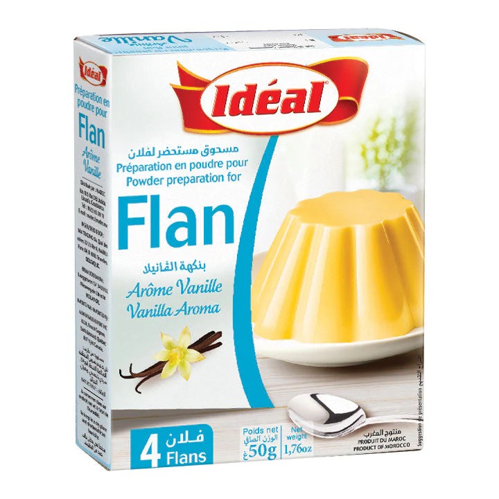 Flan Ideal Vainilla