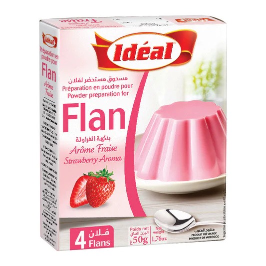 Flan Ideal Fresa 