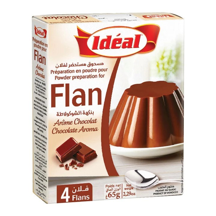 Flan Ideal Chocolate