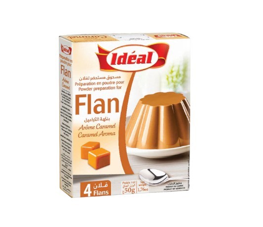 Flan Ideal Caramelo