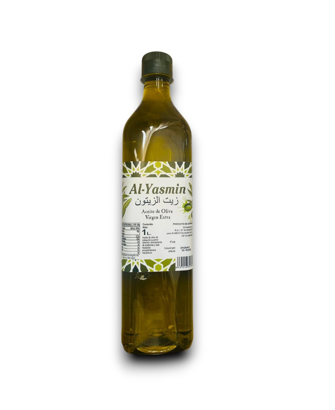 Aceite De Oliva Al Yasmin 1L 