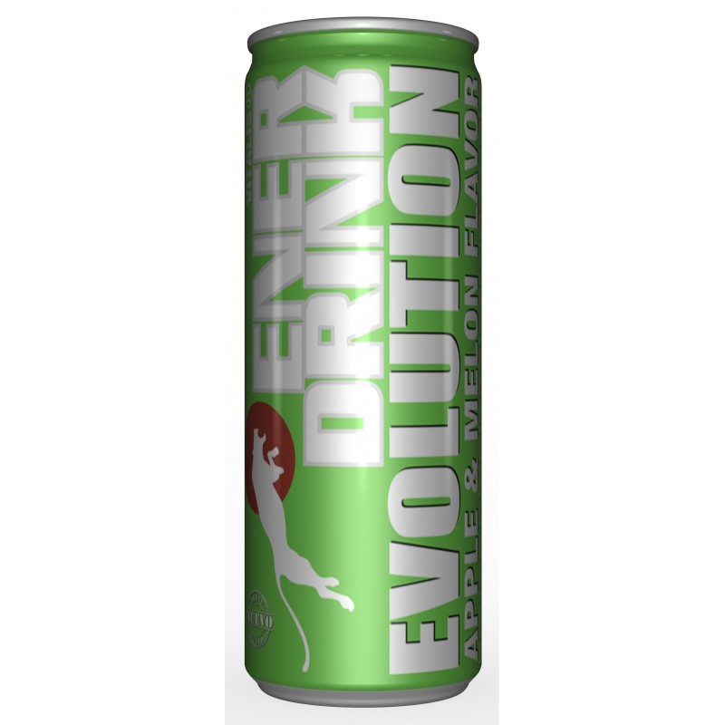 Bebida Energética Evolution Manzana-Melón 250ml