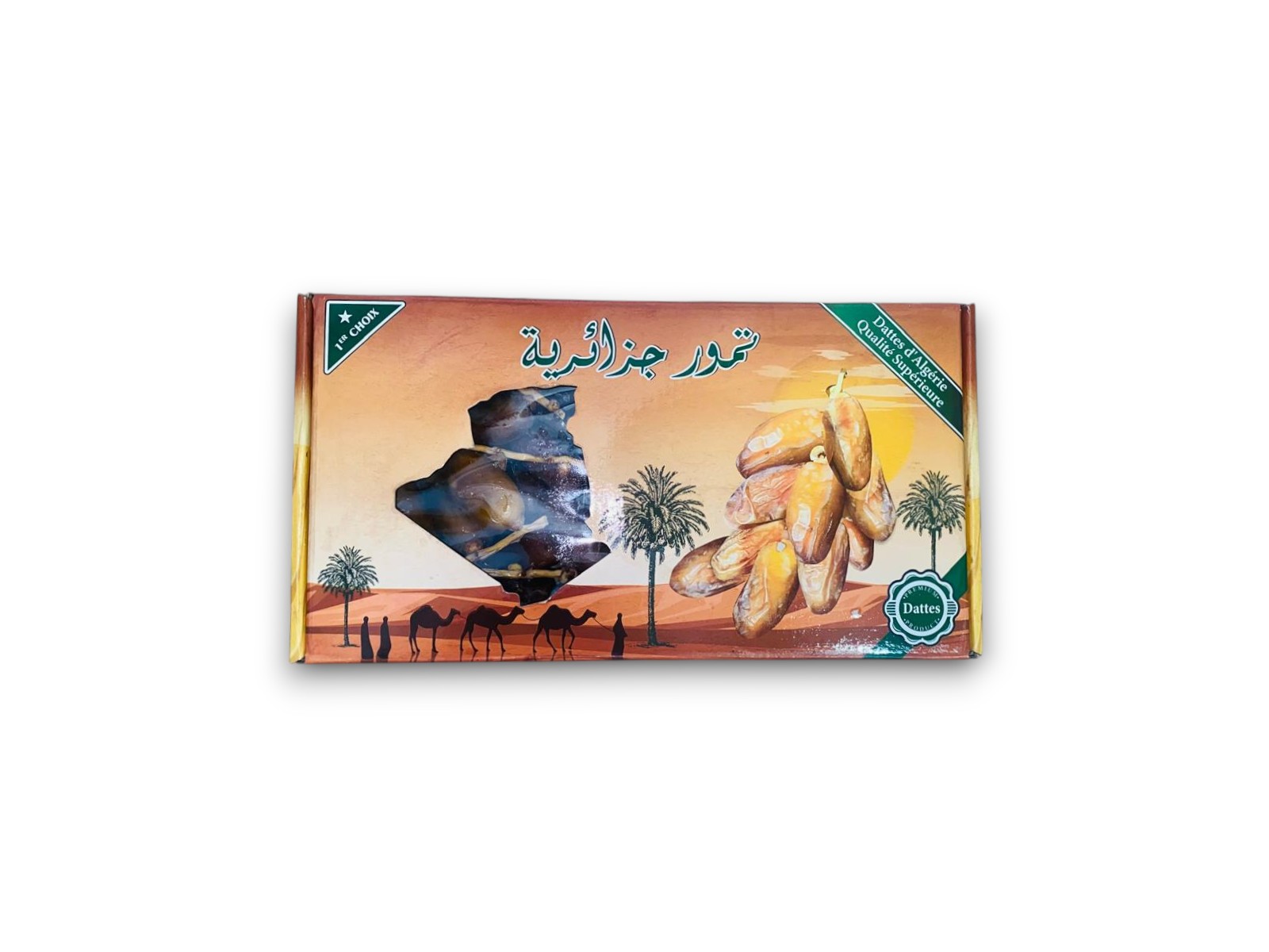 Dátiles Deglet Nour AMARILLA 1kg Cj* 12kg 