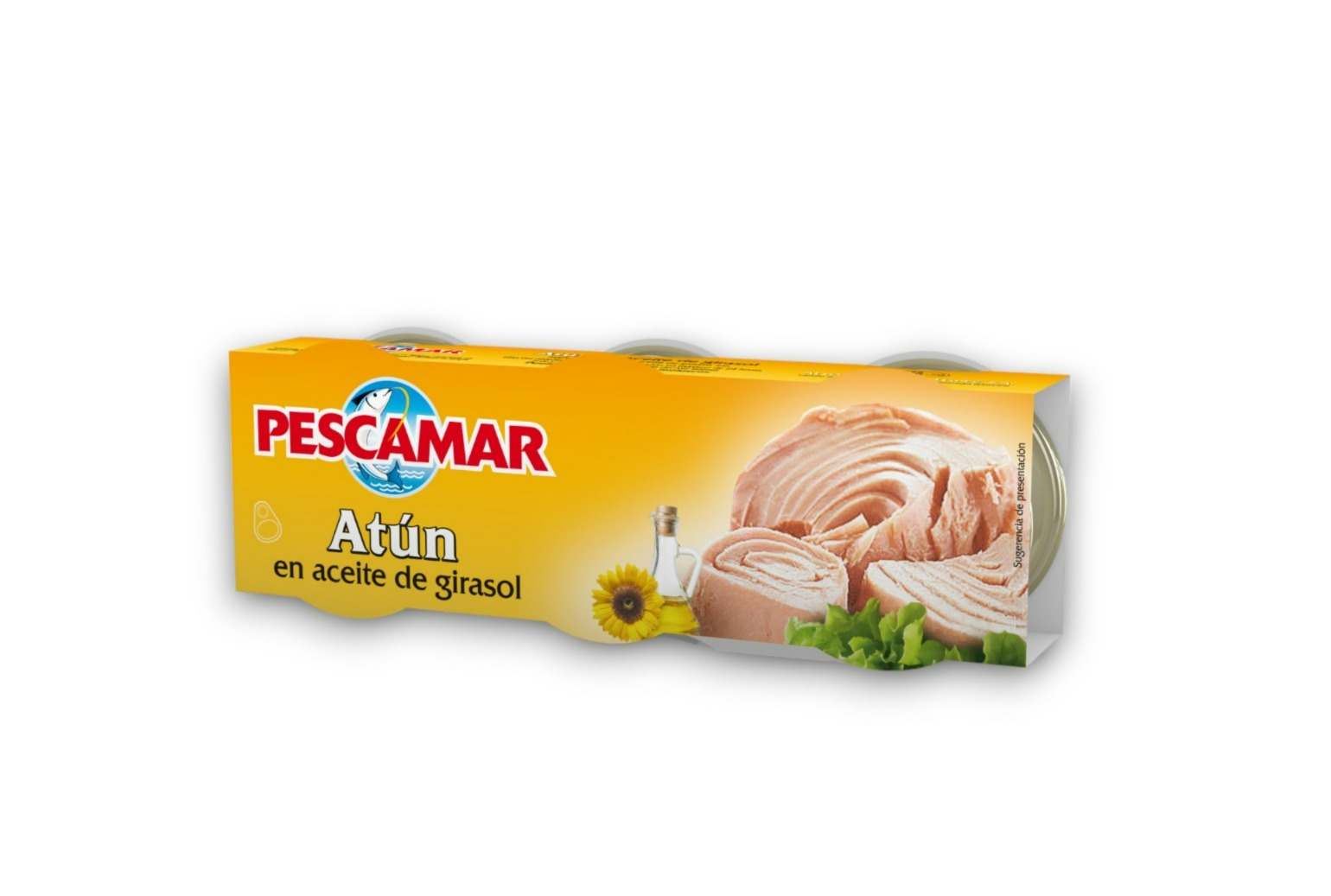 Atún Pescamar Aceite 3 Latas