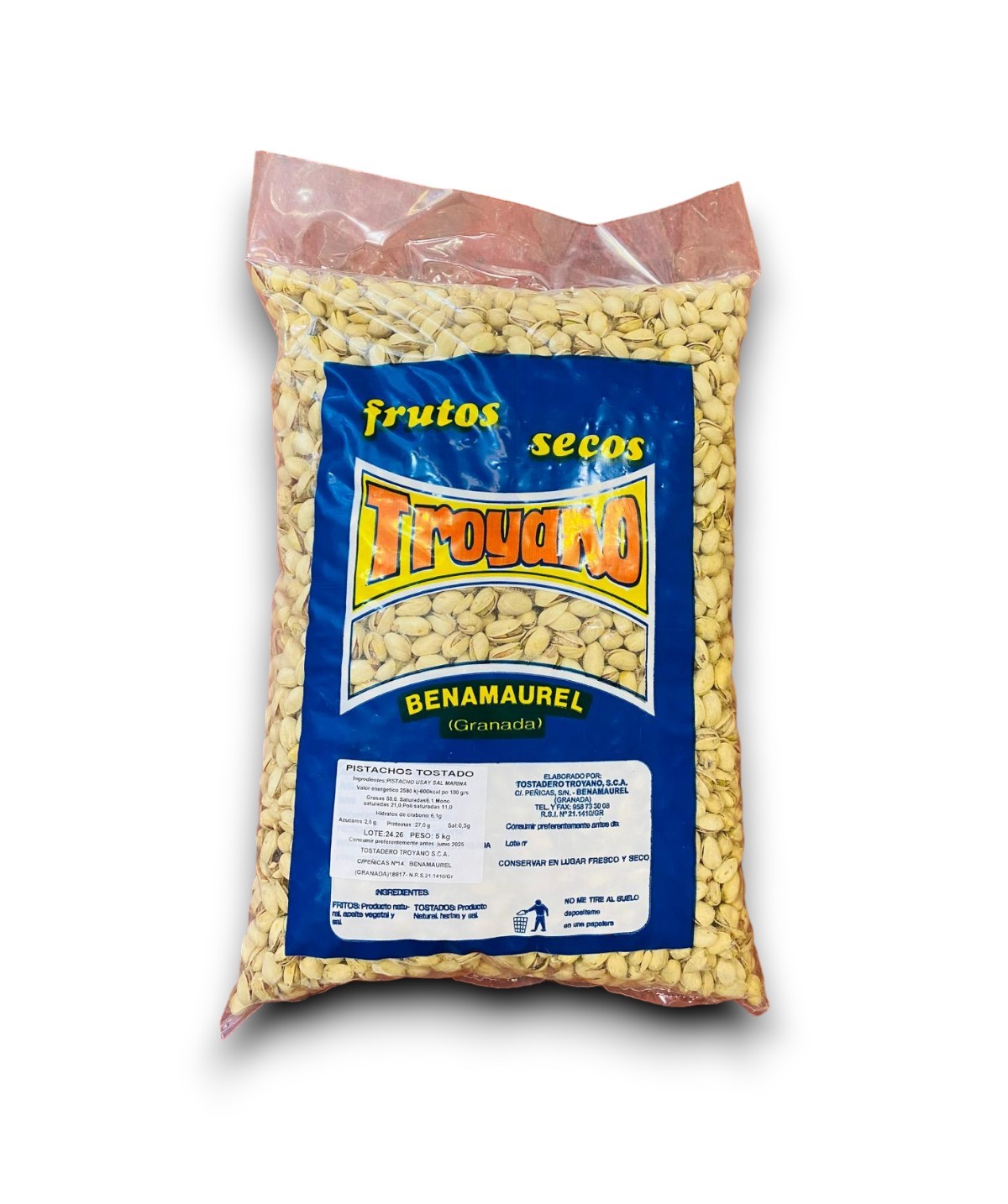 Pistacho Troyano 5kg