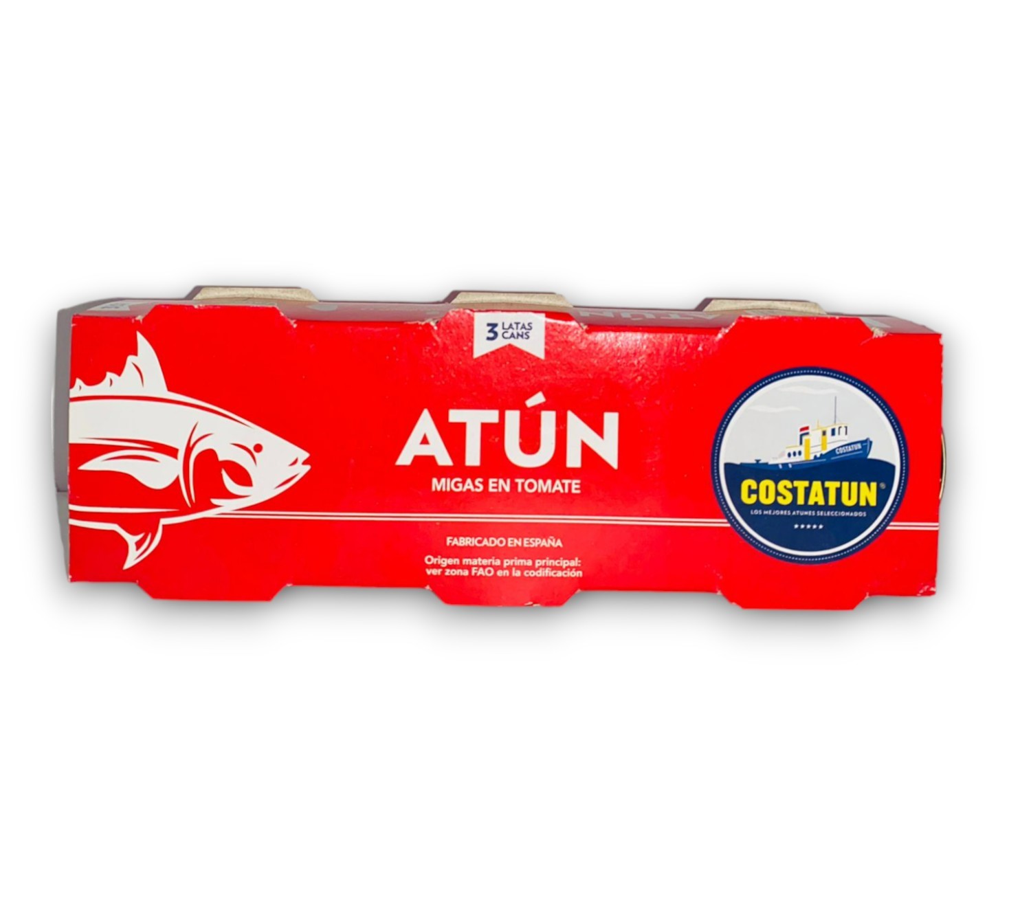 Atún Costatun Tomate Paq3