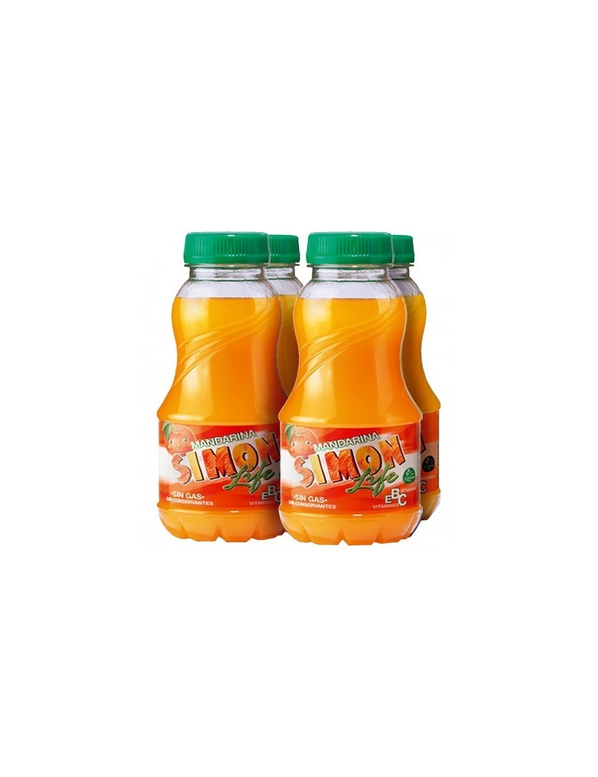 Simon Life Mandarina 200ml Pack*4 