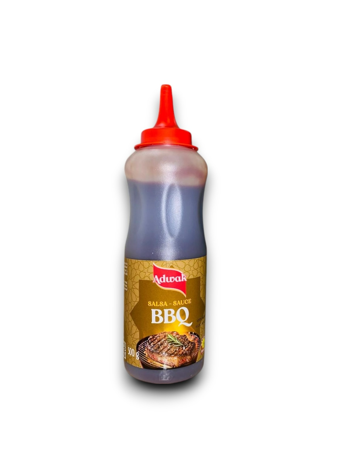 Salsa Adwak BBQ 500gr Cj*12uds CjxPlt*80